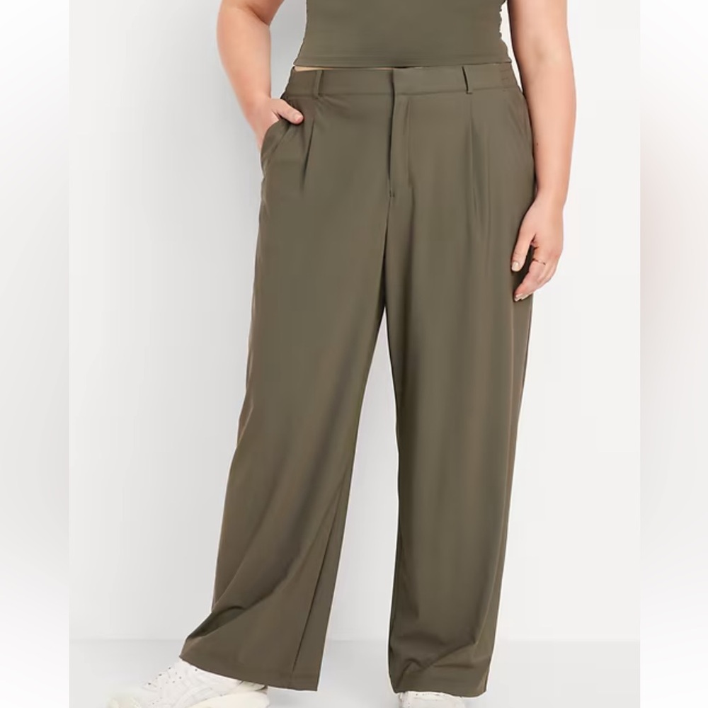 High Waisted Sleek Tech Trouser Pant